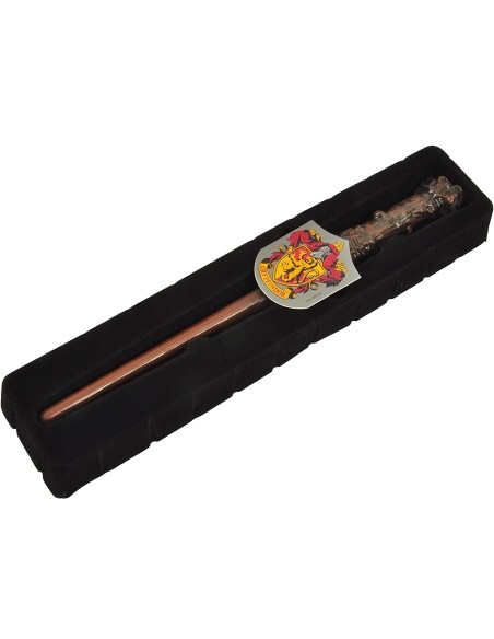 Harry Potter bacchetta con stemma Grifondoro CIA20192 Futurart | Futurartshop.com
