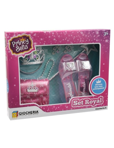 Princy Bella Set Royal Principessa Corona Bacchetta 2 Colori GIOGGI190208 Giochi Preziosi | Futurartshop.com