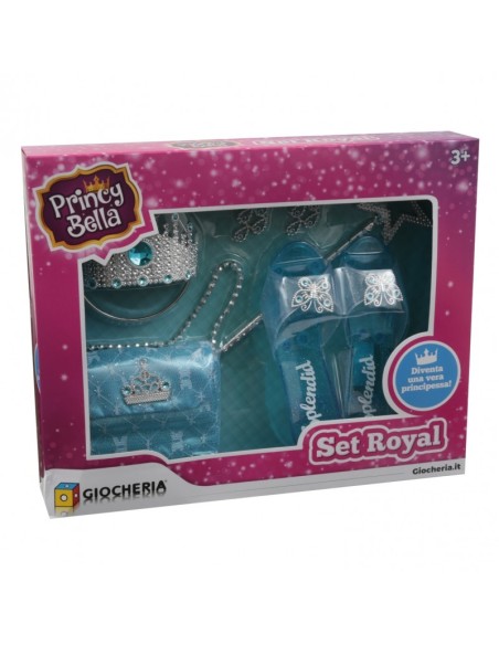 Princy Bella Set Royal Principessa Corona Bacchetta 2 Colori GIOGGI190208 Giochi Preziosi | Futurartshop.com