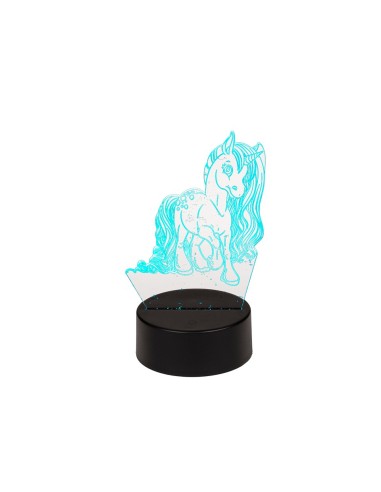 Mini Lampada Unicorno 3D 17 cm OTB57/3051 Out of The Blue | Futurartshop.com