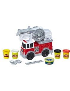 PLA do-Doh the firefighter truck with 5 jars HASE6103EU40 Hasbro | Futurartshop.com