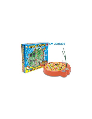 Fishing race with 21 Fish and sounds TEO63030 Teorema | Futurartshop.com