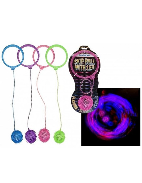 Palla salterina in plastica con LED - 4 colori OUT59/2145 Out of The Blue | Futurartshop.com