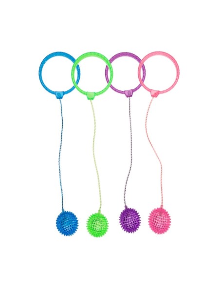 Plastic jumping ball with LED - 4 colors OUT59/2145 Out of The Blue | Futurartshop.com