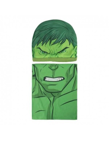 Hulk hat with neck warmer STO2200003295 Cerdà | Futurartshop.com