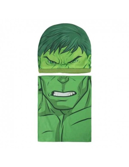 Hulk hat with neck warmer STO2200003295 Cerdà | Futurartshop.com