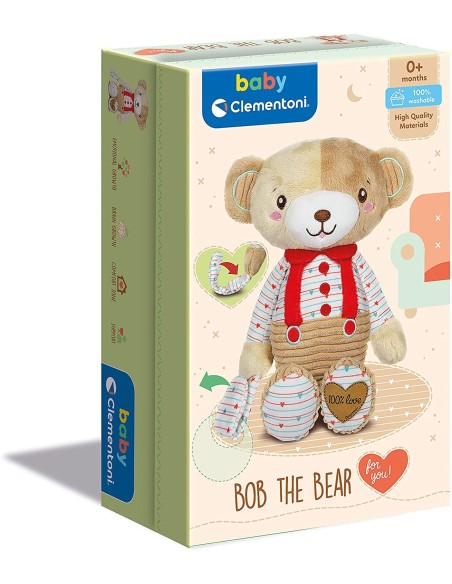 Bab CL Clem-plush Bob the bear CLE17418 Clementoni | Futurartshop.com