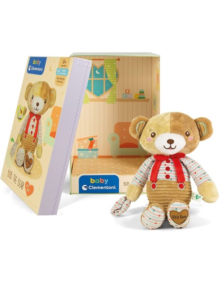 Baby Clem - Peluche Bob l'orsetto CLE17418 Clementoni | Futurartshop.com