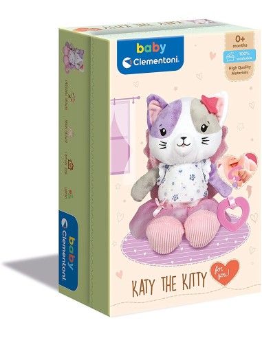 Bab CL Clem-plush cat Peluche CLE17420 Clementoni | Futurartshop.com