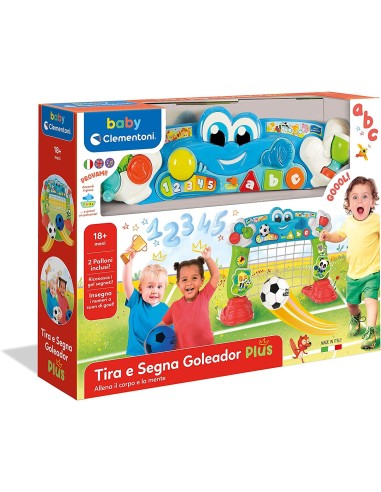 Baby Clem - Tira e Segna Goleador plus CLE17423 Clementoni | Futurartshop.com