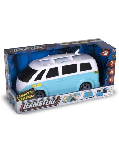 Teamsterz-holiday campers with lights and sounds MAGGG-00938 Grandi giochi | Futurartshop.com