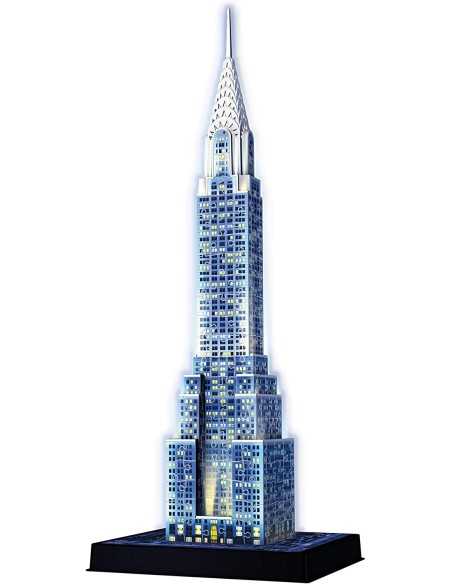 Puzzle 3D Chrysler Building night edition RAV12595 Ravensburger | Futurartshop.com
