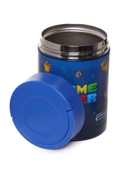 Contenitore termico per alimenti Game Over - 500 ml in accaio PUCLPOT03A Futurart | Futurartshop.com
