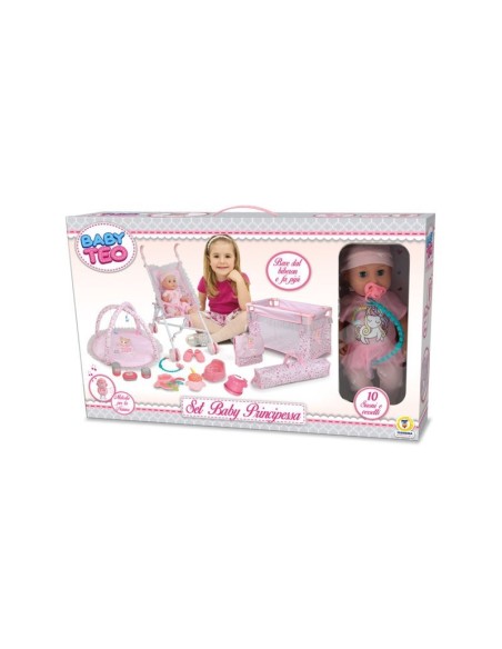 Bab t Teo-Bab Principessa Princess set 3 in 1 TEO67010 Teorema | Futurartshop.com