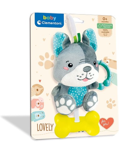 Baby Clem - Sonaglino tenero Cagnolino CLE17354 Clementoni | Futurartshop.com