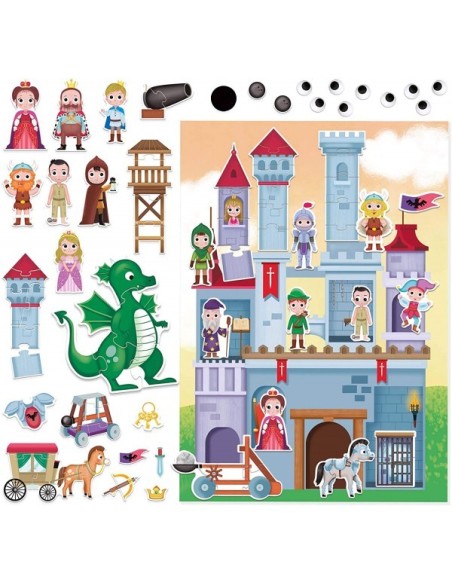 Educational game-the castle of Knights m im imaginary w HEAMU24834 Headu | Futurartshop.com