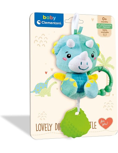 Baby Clem - Sonaglino adorabile dinosauro CLE17353 Clementoni | Futurartshop.com