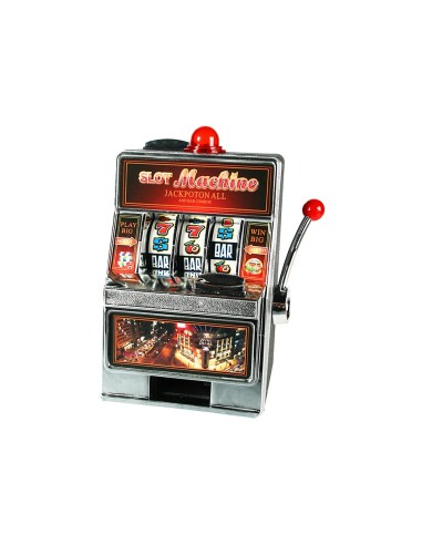 Piggy bank shaped Slot Machine with lights and sounds OTB69/1228 Out of The Blue | Futurartshop.com