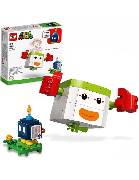 Lego Super Mario - Espansione Clown Koopa di Bowser Junior 71396 LEG6379519 Lego | Futurartshop.com