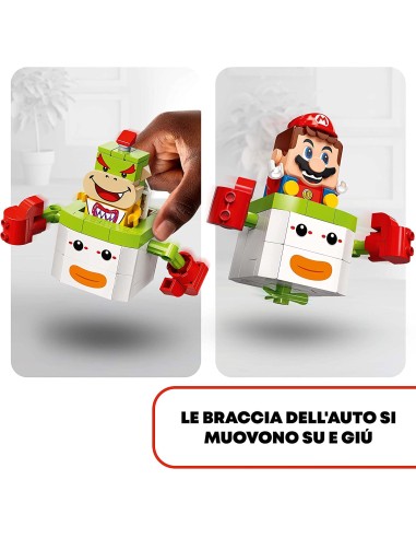 Lego Super Mario - Espansione Clown Koopa di Bowser Junior 71396 LEG6379519 Lego | Futurartshop.com