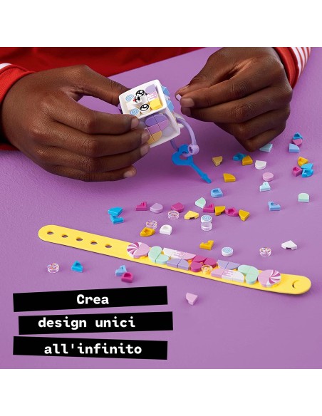 Lego Dots 2 in 1-Sweet Temptations bracelet and bag tag 41944 LEG6379003 Lego | Futurartshop.com