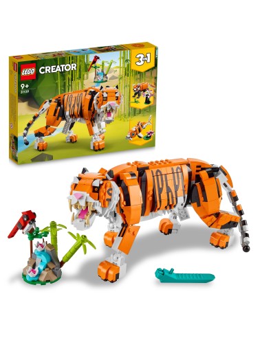 Lego Creator 31129-majestic tiger LEG6379824 Lego | Futurartshop.com