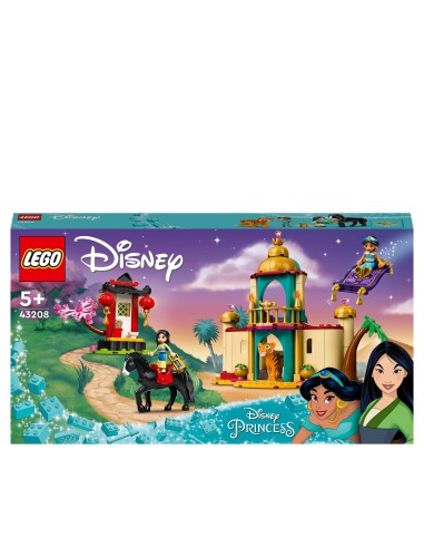 Lego Disney 43208 - L'avventura di Jasmine e Mulan LEG6378999 Lego | Futurartshop.com