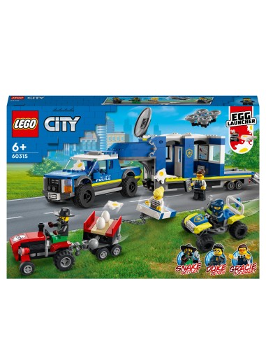 Lego City 60315 - Camion centro di comando della polizia LEG6379603 Lego | Futurartshop.com