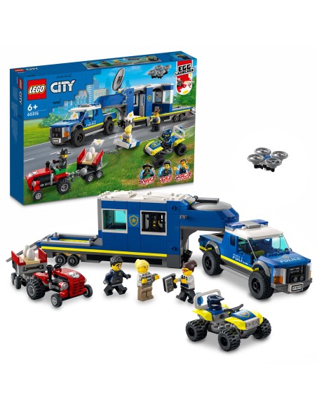 Lego City 60315-Police Command Center truck LEG6379603 Lego | Futurartshop.com