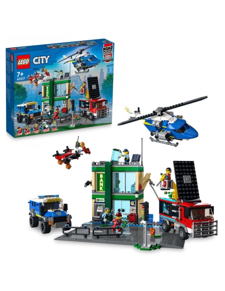 Lego City 60317 - Inseguimento della polizia alla banca LEG6379609 Lego | Futurartshop.com