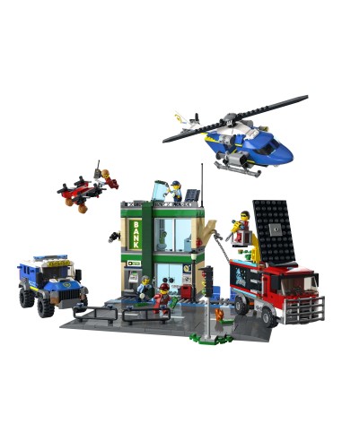 Lego City 60317 - Inseguimento della polizia alla banca LEG6379609 Lego | Futurartshop.com