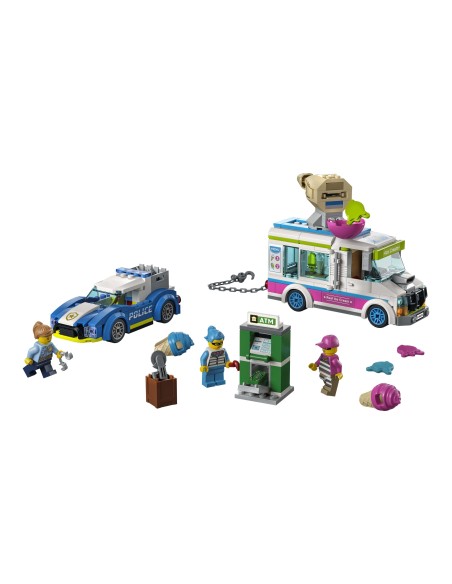 Lego City 60314-the ice cream van and the police chase LEG6379601 Lego | Futurartshop.com