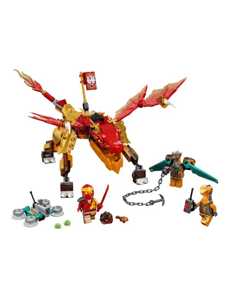 Lego Ninjago 71762 - Dragone del fuoco di kai LEG6371138 Lego | Futurartshop.com