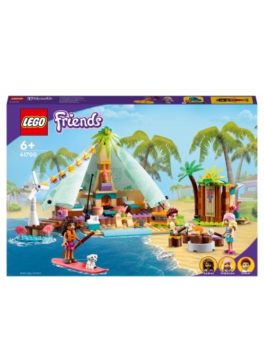 Lego Friends 41700-Glamping on the beach LEG6371116 Lego | Futurartshop.com