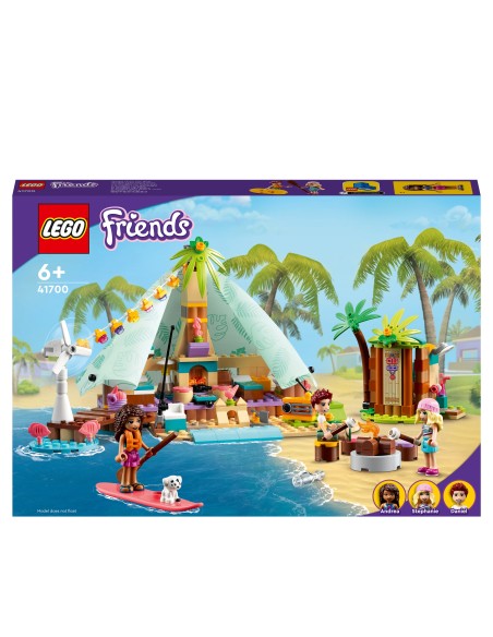 Lego Friends 41700-Glamping on the beach LEG6371116 Lego | Futurartshop.com