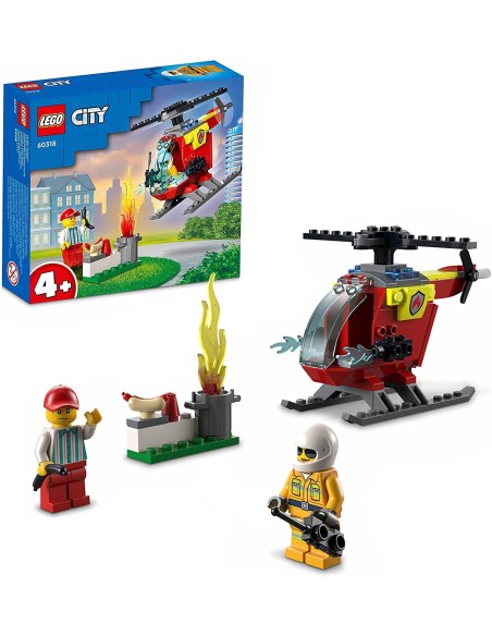 Lego City - Elicottero antincendio 60318 LEG6379613 Lego | Futurartshop.com