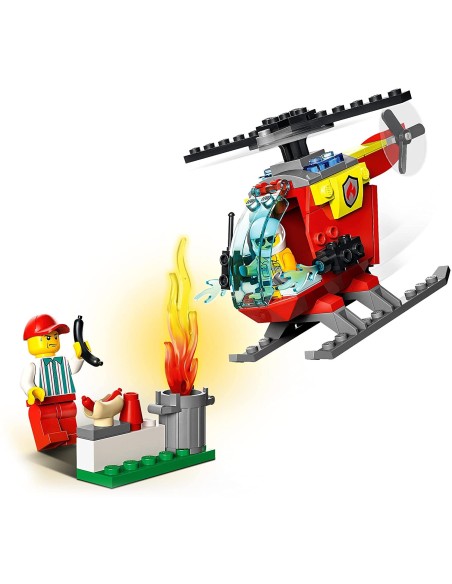 Lego City - Elicottero antincendio 60318 LEG6379613 Lego | Futurartshop.com