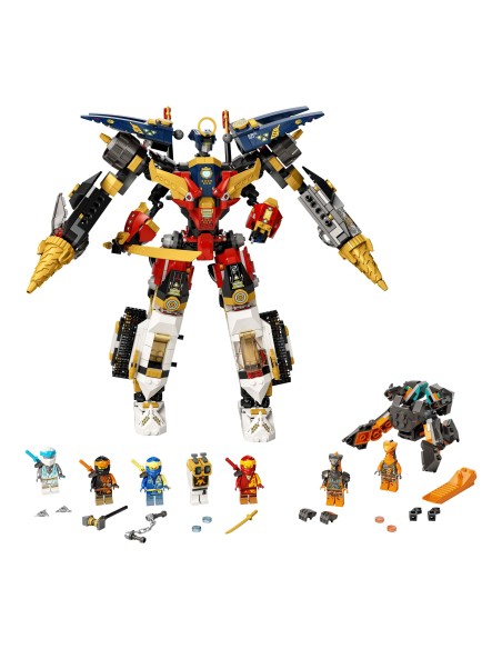 Lego Ninagoago 71765-Mech Ultra combo Nina LEG6378835 Lego | Futurartshop.com