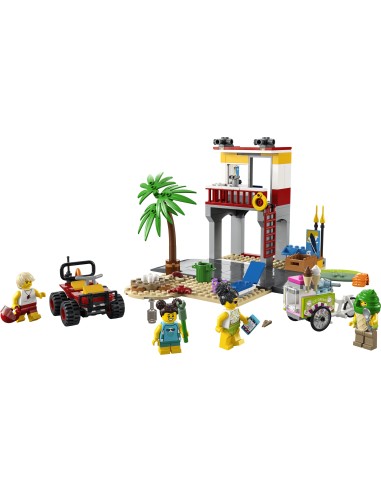 Lego City 60328-lifeguard station LEG6379627 Lego | Futurartshop.com