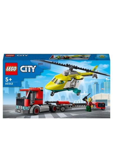 Lego City 60343 - Trasportatore di elicotteri di salvataggio LEG6379661 Lego | Futurartshop.com