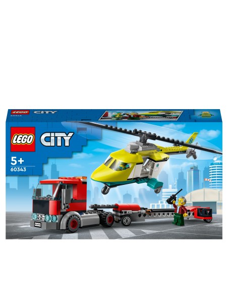 Lego City 60343 - Trasportatore di elicotteri di salvataggio LEG6379661 Lego | Futurartshop.com