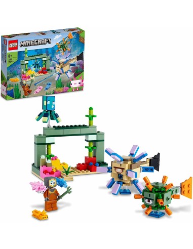 Lego Minecraft - The Battle of the Guardian 21180 LEG6379565 Lego | Futurartshop.com