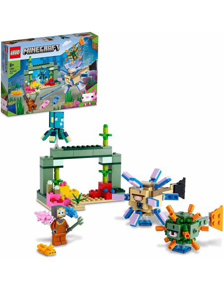 Lego Minecraft - La battaglia del guardiano 21180 LEG6379565 Lego | Futurartshop.com