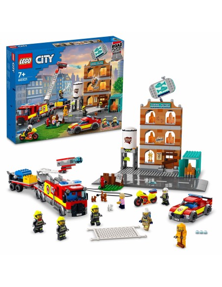 Lego City 60321-Fire Brigade LEG6379621 Lego | Futurartshop.com