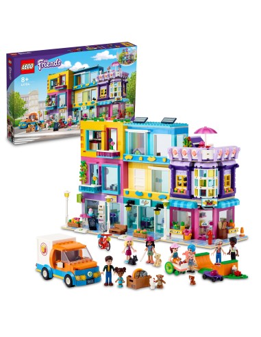 Lego Friends 41704 - Edificio della strada principale LEG6379044 Lego | Futurartshop.com
