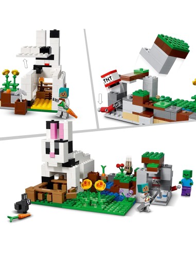 Lego Minecraft - Il ranch del coniglio 21181 LEG6379567 Lego | Futurartshop.com