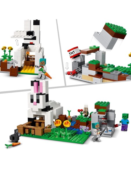Lego Minecraft-The Rabbit ranch 21181 LEG6379567 Lego | Futurartshop.com