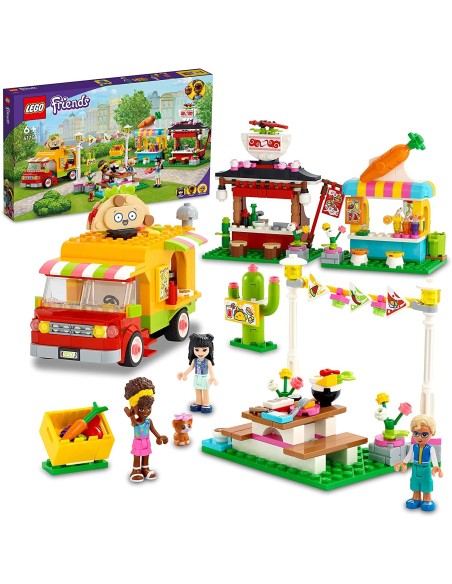 Lego Friends - Il mercato dello Street Food 41701 LEG6371118 Lego | Futurartshop.com