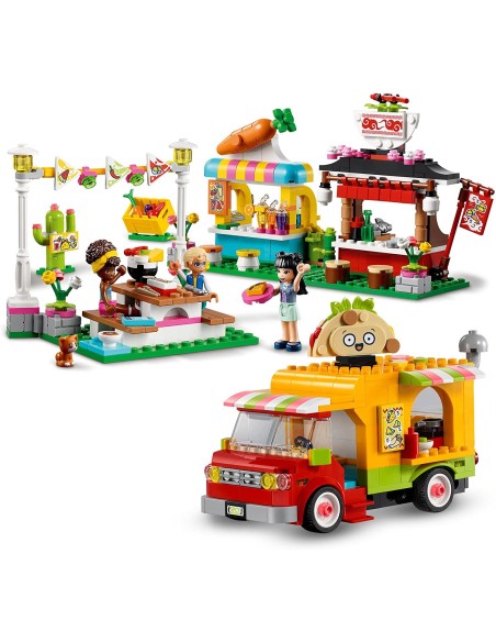 Lego Friends - Il mercato dello Street Food 41701 LEG6371118 Lego | Futurartshop.com