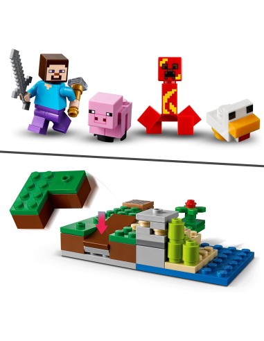 Lego Minecraft - L'agguato del Creeper 21177 LEG6379559 Lego | Futurartshop.com